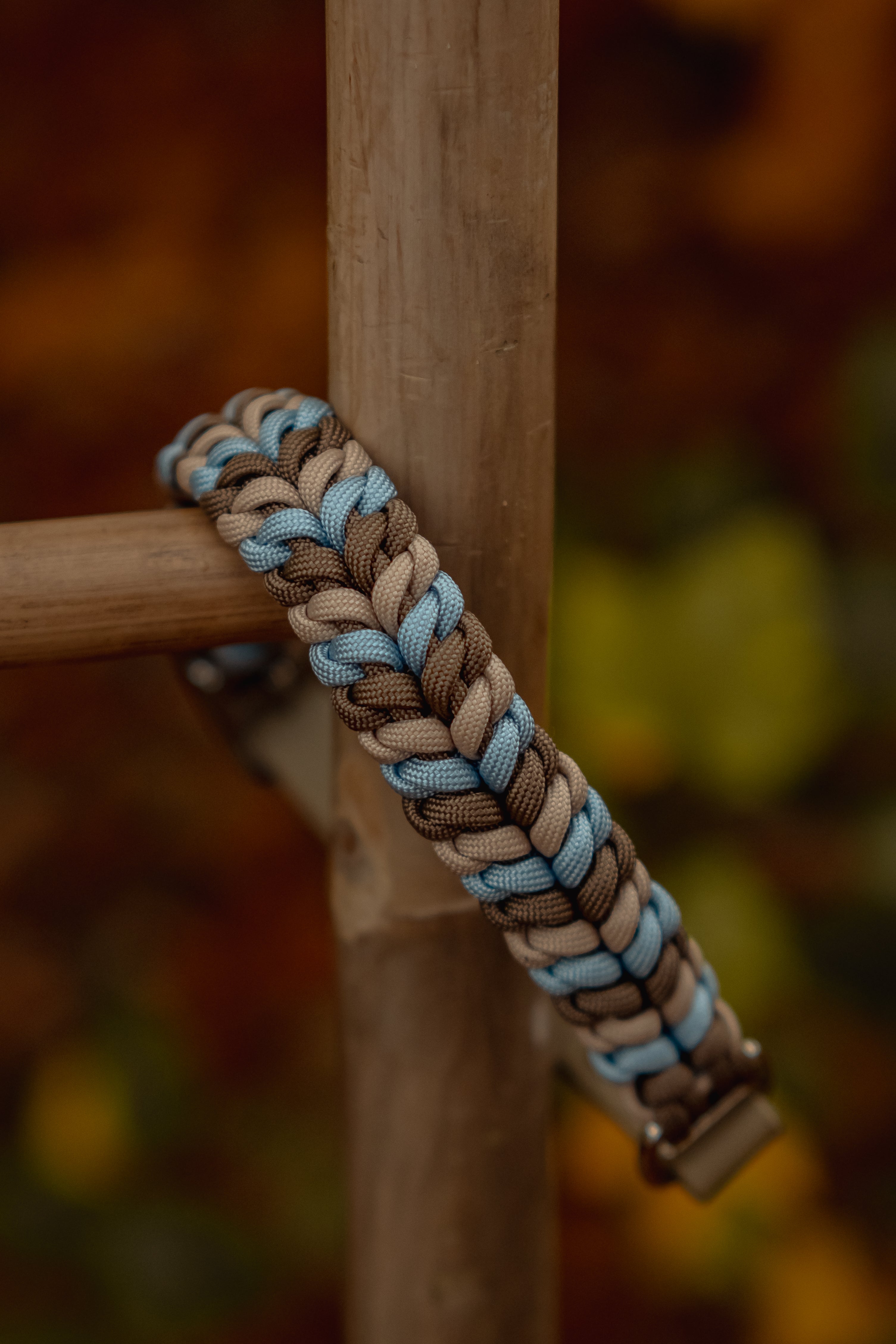 Paracord Halsband "Drift" (ca.2,2cm breit)