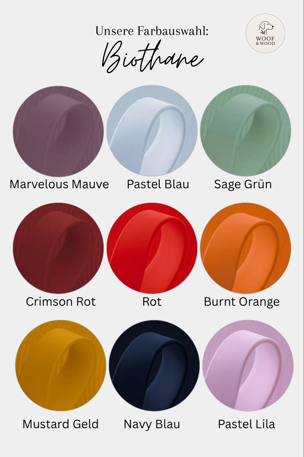 Biothane Halsband "Wave"